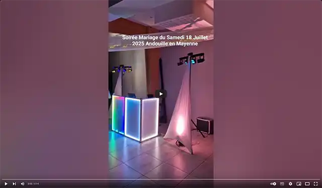 Lire la suite à propos de l’article DJ Mariage à Andouillé en Mayenne | Merci a Laura et Christopher