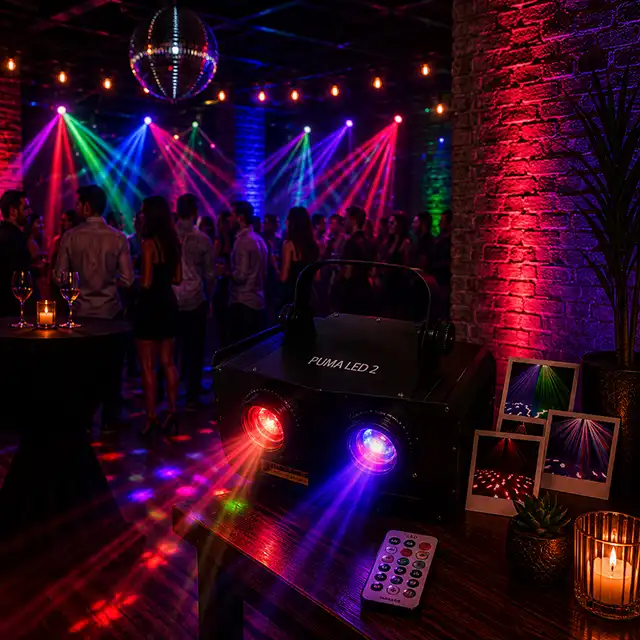 Jeux de lumière RGBW Power Lighting PUMA LED