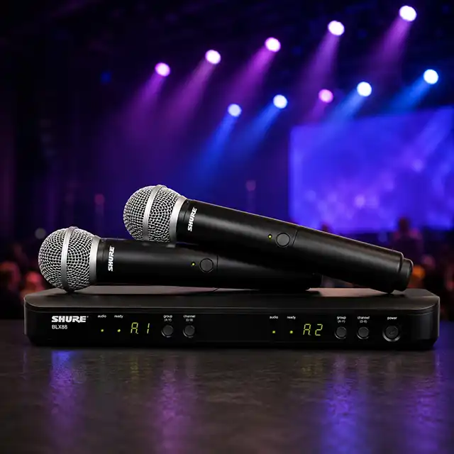 Micro SHURE Duo BLX 288