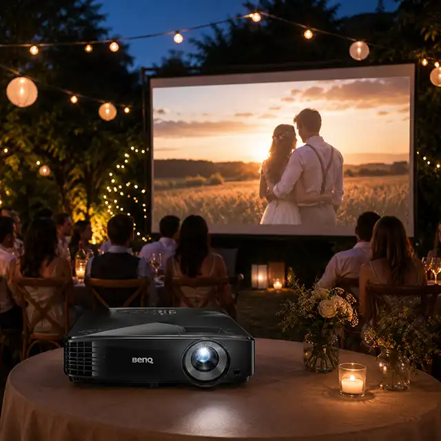 Vidéoprojecteur + écran Benq 3200 Lumens