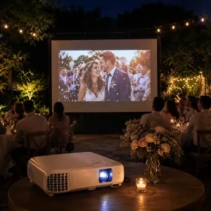 Vidépojecteur + Ecran – Epson 2800 Lumens