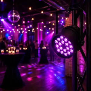 Éclairage salle projecteur Contest – 18×3