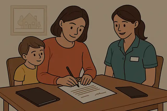 Contrat de travail avec une nounou à domicile : les clauses qui évitent les ennuis