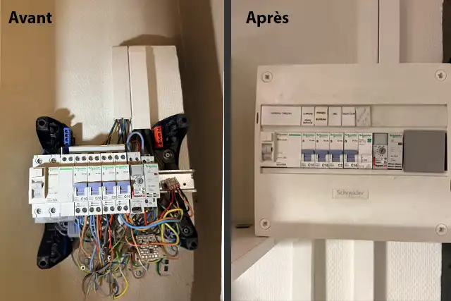 Mise en conformité d’un tableau électrique à Déville-lès-Rouen