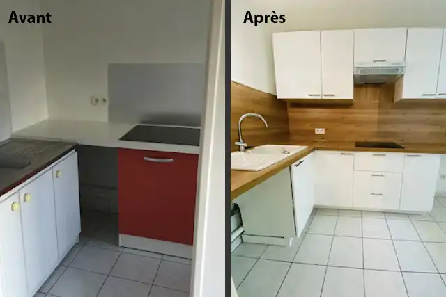 Remplacement de cuisine avec démontage, montage et aménagement à Darnétal
