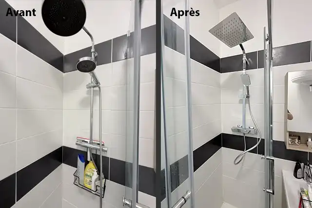 Remplacement d’une colonne de douche à Mont-Saint-Aignan